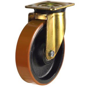 200mm GDH Series Polyurethane/Cast Iron (800Kg)