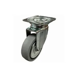 80mm Synthetic Non-Marking Rubber Swivel Castors (Special Offer) 100Kg