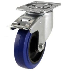 200mm Elastic Blue Rubber Medium Duty (400kg)