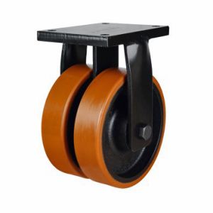 250mm Twin Wheel Polyurethane (2500Kg)