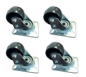63mm Swivel Castor - SET OF 4 (Low Level) - 750Kg per Set of 4