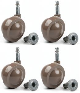 Kenrick 50mm Standard Peg & Socket - Set of 4 (BEIGE)