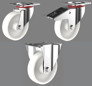 125mm Plate Fit Nylon Medium Duty (200KG)