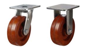 High Temp 150mm Phenolic Wheel (400kg - 300°C)
