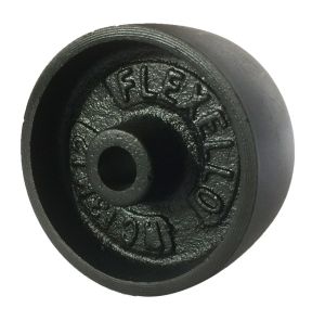 75mm Cast Iron 12mm Plain Bore Wheel (170Kg)