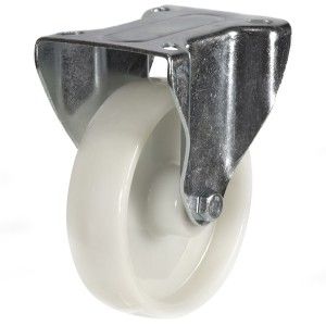 100mm Medium Duty Nylon Plate Fit Castors (200kg)