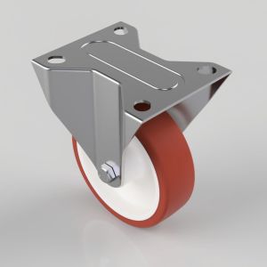 125mm Extra Heavy Duty Polyurethane/Nylon Castors-350KG