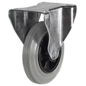 80mm Grey Non-Marking Rubber