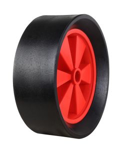 260mm Boat Launching Trolley Wheel - RED (1/2", 20mm, 25mm & 1" BORE CHOICE) - 125Kg