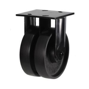 150mm DNGR Twin Wheel Series Cast Iron (1500kg)