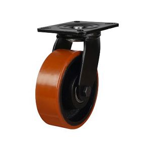 150mm LMHB Series Polyurethane/Cast Iron (500Kg)