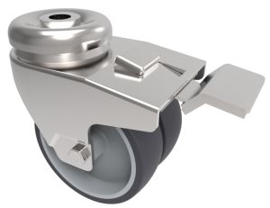 75mm Grey Twin Rubber