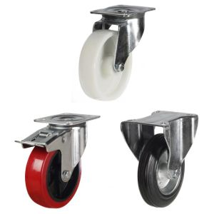 Castor Range-Swivel, Fixed & Braked 