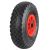 260mm Plastic Centred Pneumatic Wheel (3.00-4 Tyre 4 Ply - 20mm, 25mm & 1