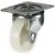 63mm Nylon Plate Swivel Castor - 80Kg (Low Level)