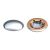 Dome Starlock Chrome Axle Cap