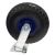 Premium Puncture Proof Ball Bearing Pneumatic Equivalent Castor 260mm Swivel Metal Centred