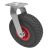 Puncture Proof Pneumatic Equivalent Castor 260mm Swivel Plastic Centred
