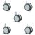 65mm Floor Kind Office Chair Castor (Set of 5)