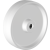 125mm White Nylon Wheel Plain Bore & Roller Bearing Bore Choice