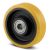 250x50mm Polyurethane Tyre on Cast Iron Centre Wheel (20mm Bore) 1200kg