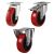 125mm Polyurethane/Nylon Heavy Duty 260Kg