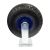 Premium Puncture Proof Ball Bearing Pneumatic Equivalent Castor 260mm Fixed Metal Centred