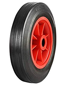 250mm Plastic Centered Industrial Trolley Wheel