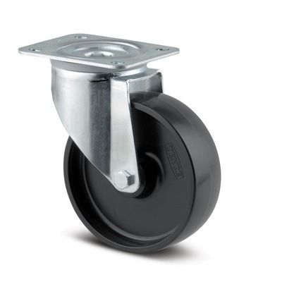 125mm Polypropylene Swivel Castor