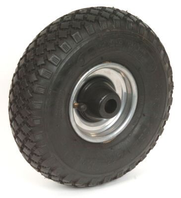 260mm Pneumatic Wheel Steel Centre (3.00-4 Tyre 4 Ply)