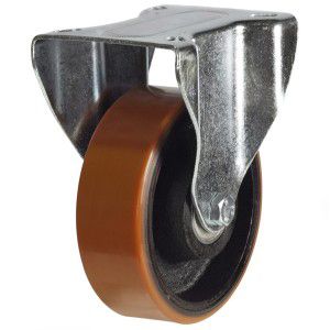 150mm Fixed Heavy Duty Polyurethane Wheel