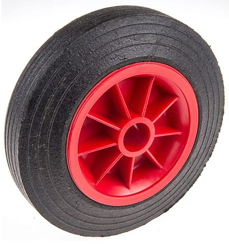 160mm Plastic Centered Industrial Trolley Wheel