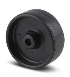 50mm Black Nylon Wheel Only with 8mm Bore