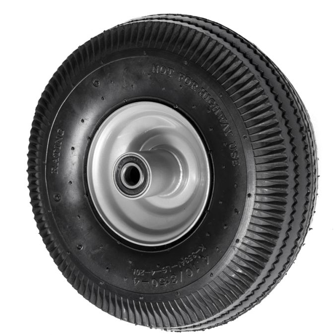 260mm Premium Pneumatic Sack Truck Wheel With Offset Bore (4.10/3.50-4 Tyre 4 Ply)