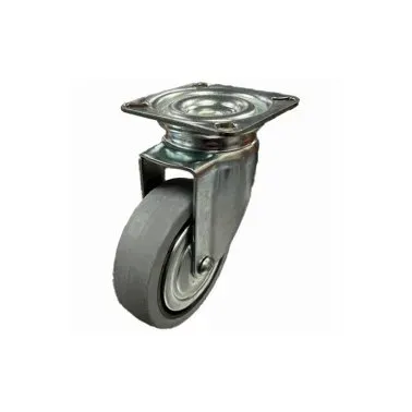 80mm Synthetic Non-Marking Rubber Swivel Castors (Special Offer) 100Kg