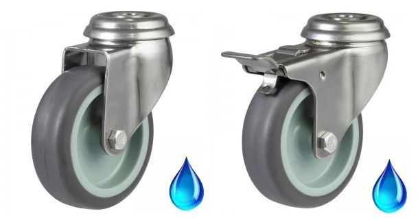 50mm Grey Thermoplastic Stainless Steel