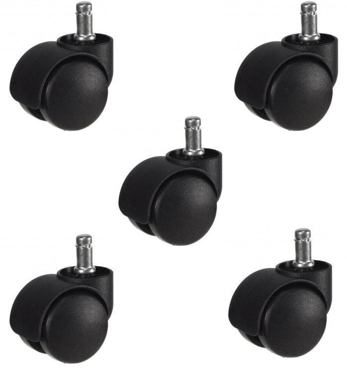 50mm Standard Office Chair Castor (Set of 5)