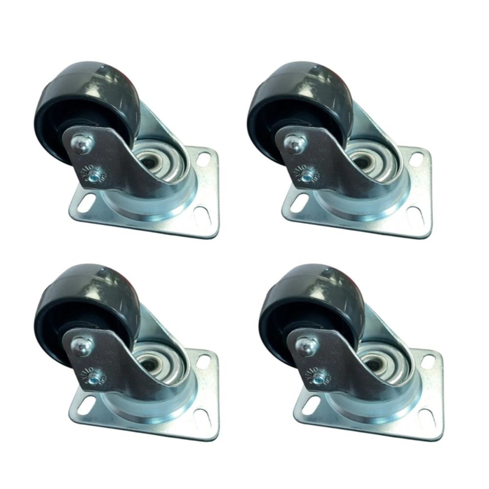 63mm Swivel Castor - SET OF 4 (Low Level) - 750Kg per Set of 4