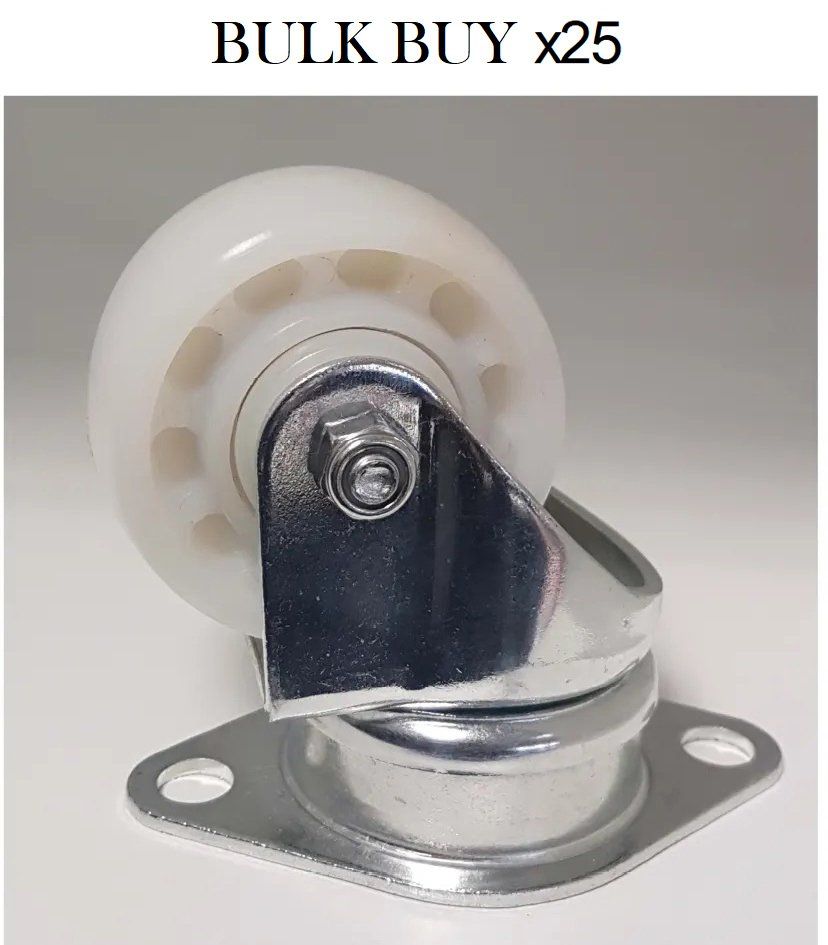 70mm SWIVEL CARGO CASTOR (250KG) - BULK BUY 25