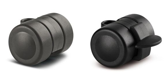 35mm Twin Wheel Furniture Castors