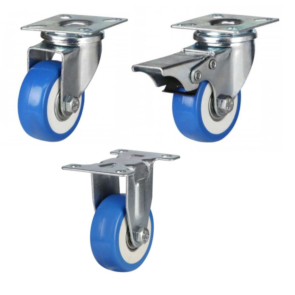 50mm Blue Elastic Polyurethane Plate Fitting