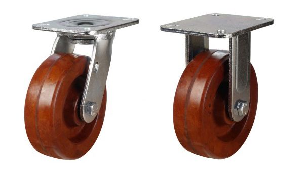 High Temp 150mm Phenolic Wheel (400kg - 300°C)