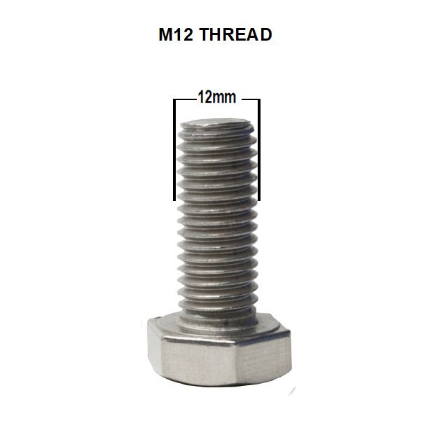 35mm Swivel & Brake Polyurethane M12 Stem Fit (Low Level) Set of 4 - 100kg per Castor