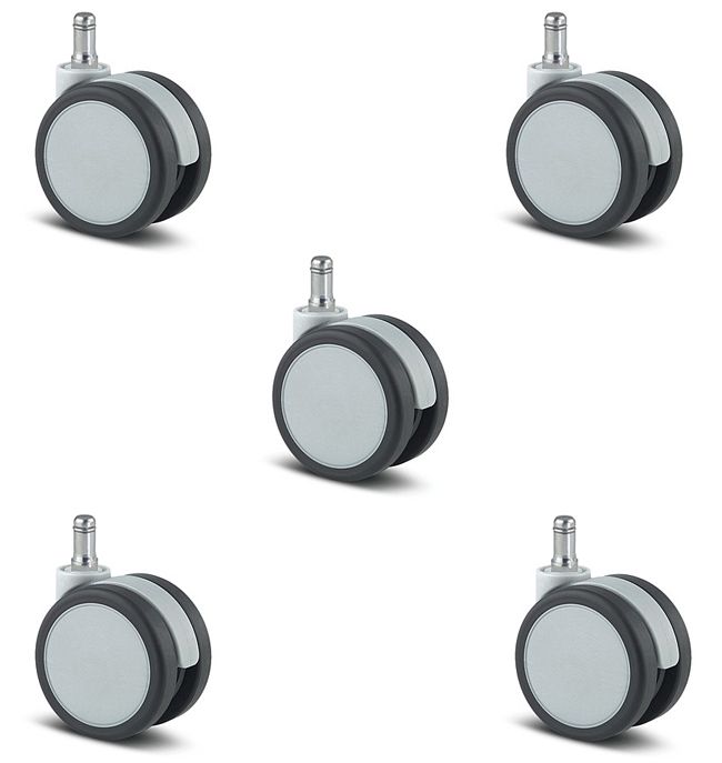 65mm Floor Kind Office Chair Castor (Set of 5)
