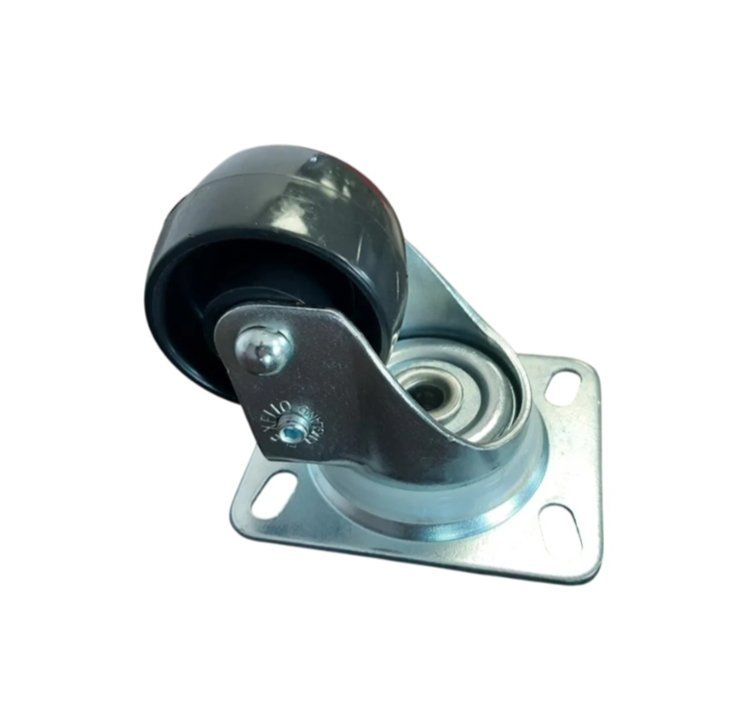 63mm Nylon Plate Swivel Castor - 250Kg (Heavy Duty Low Level)