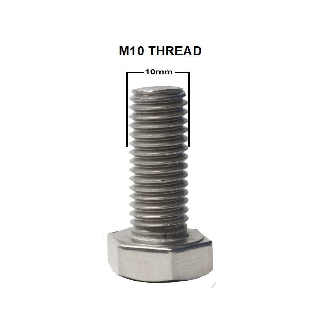 Kenrick 62mm M10 Threaded Stem Fitting EXTRA LARGE WHEEL (BEIGE)