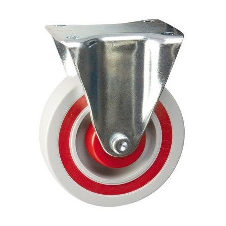 125mm Heavy Duty Swivel & Fixed Roll Cage / Noise Reduction Composite Nylon Sandwich Wheel Castor (250kg)