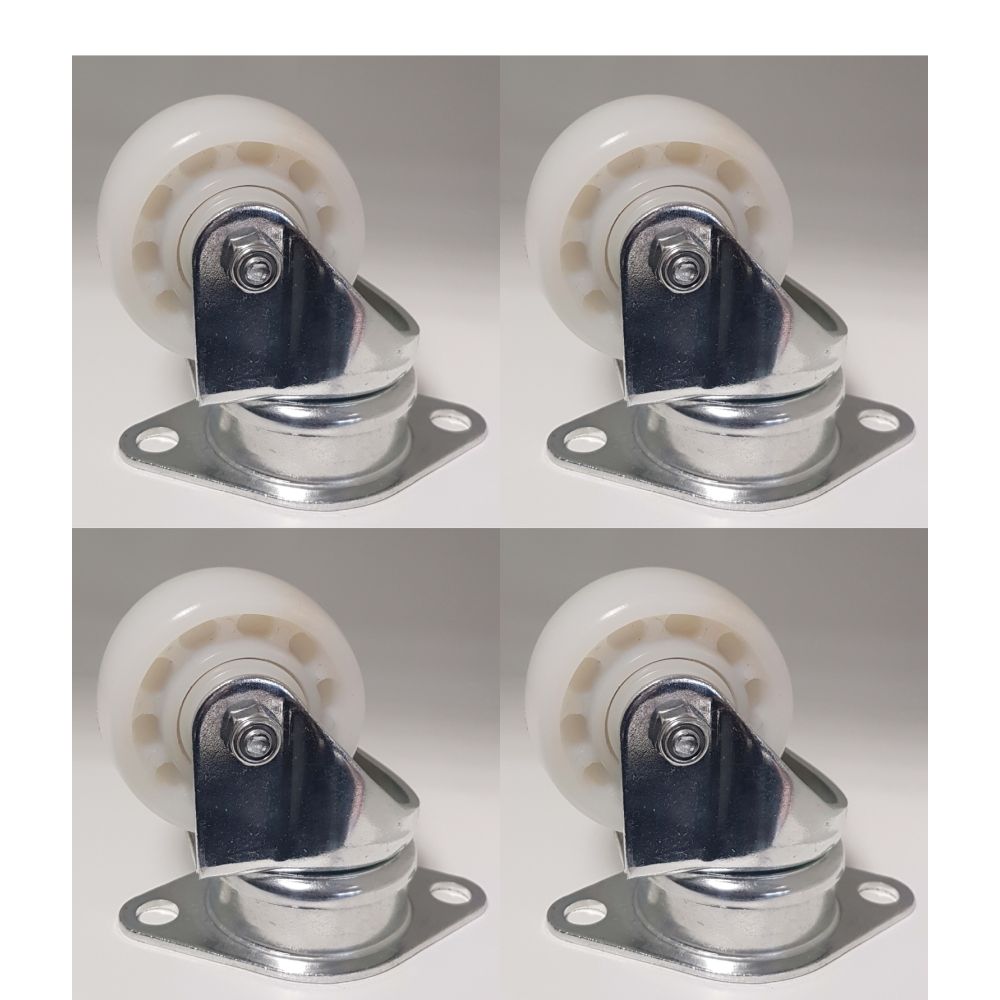 70mm Swivel Cargo Castor - SET OF 4 (Low Level) - 250kg per Castor