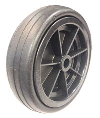 280mm Plastic Centered Industrial Trolley Wheel (1" BORE)