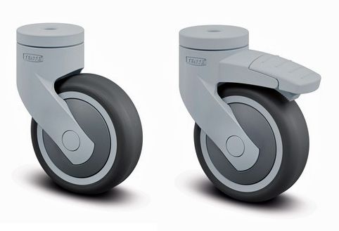 DESIGN75 75mm PLASTIC SERIES CASTORS